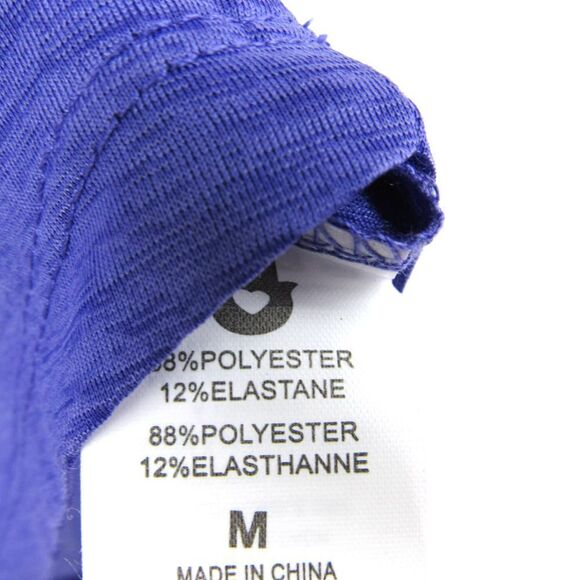 SPIRITUAL GANGSTER X PELOTON WOMEN’S MUSCLE TEE IN BLUE SZ M - Picture 5 of 5